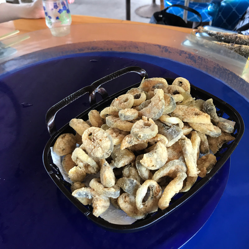 鮎の唐揚げ(ファミリーランド鹿野 )