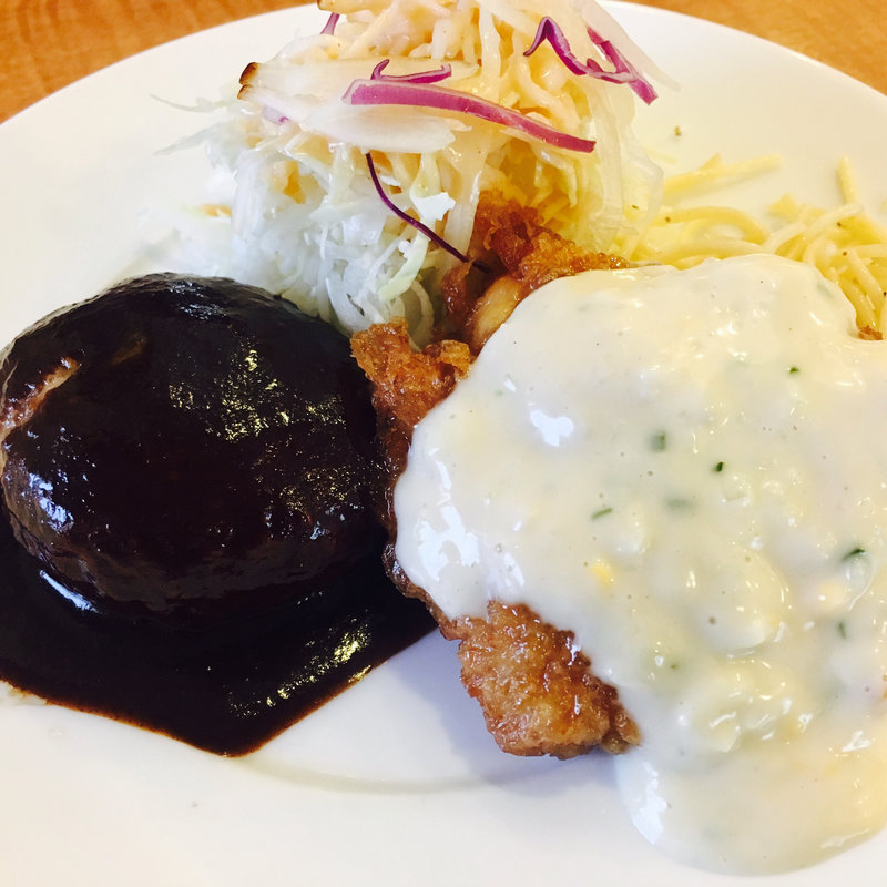 風コンビ ハンバーグ南蛮(風媒花 )