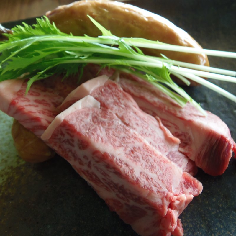 黒毛和牛　三角バラ　60g(バーベキューハウス The Grill )