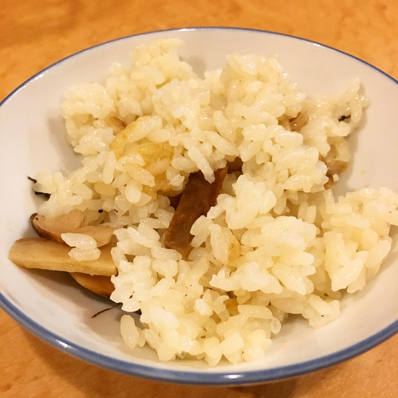 松茸ごはん(ちとせ)