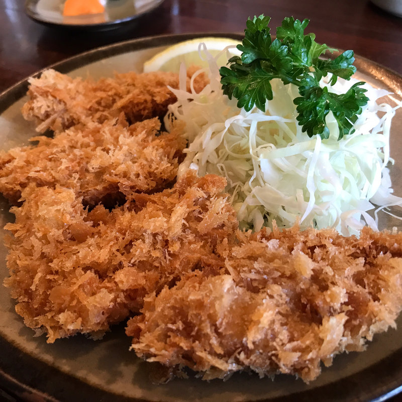 一口カツ定食(かつ新)