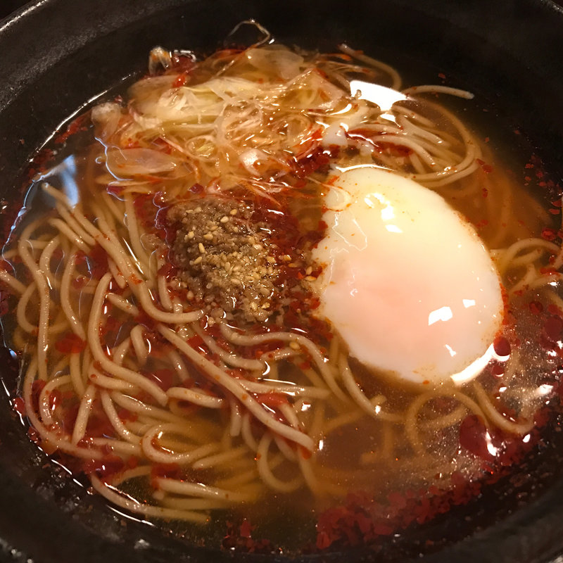 特製辛みそ中華そば温玉のせ(はかたきねやうどん原田店)
