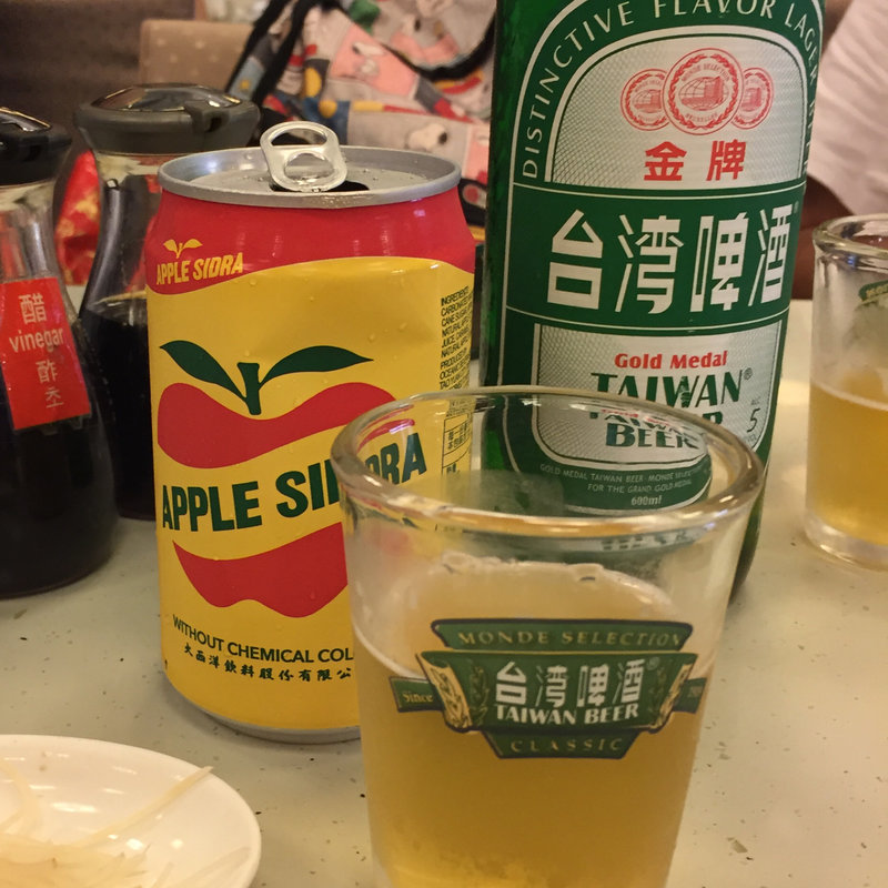 台湾ビール(金品茶樓)