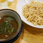 濃厚白湯スープと魚介和風だしのコラボスープ つけ麺(麺屋光喜)