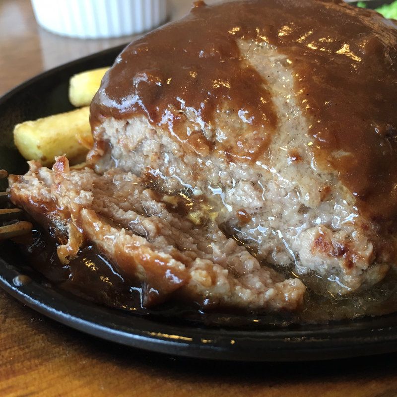 デミグラスハンバーグランチ(万世 ステーキハウス （マンセイ ステーキハウス）)