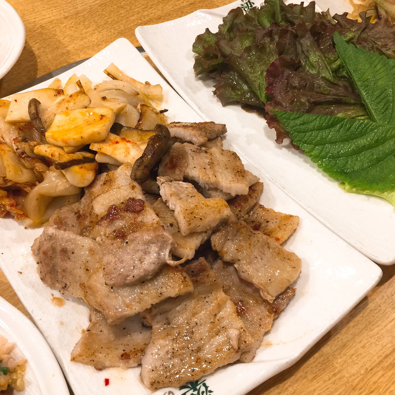 サムギョプサル(梁 (やん)の家 新大久保本店)