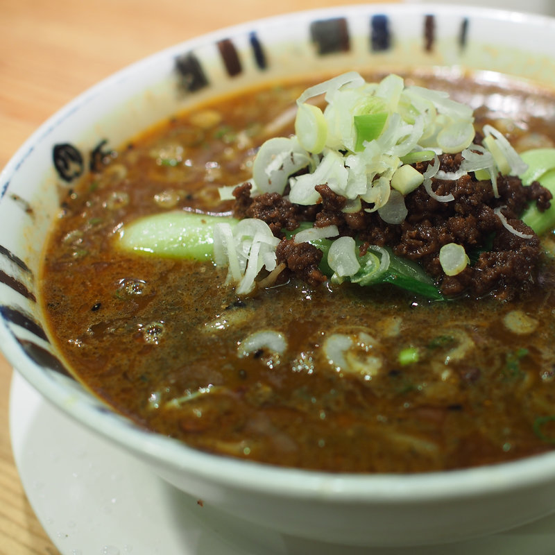 黒ゴマ坦々麺(四川辣麺 西中島店)