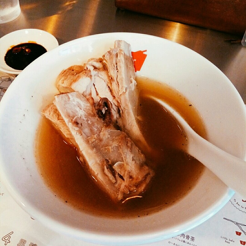 肉骨茶ライスセット(シンガポールバクテー)