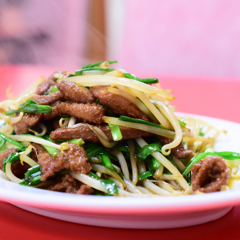 豚レバとニラ炒め(大連)