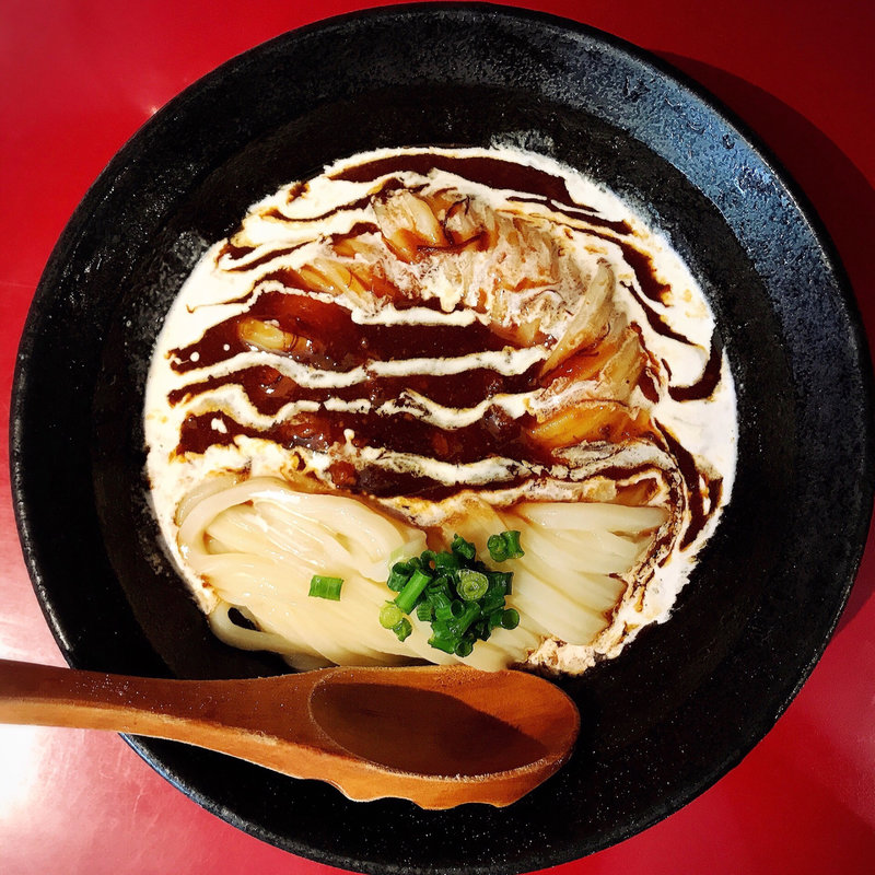 牛テール冷熱カレーうどん(山下本気うどん )