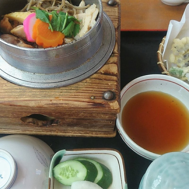 釜めし天ぷらセット(紙ふうせん)