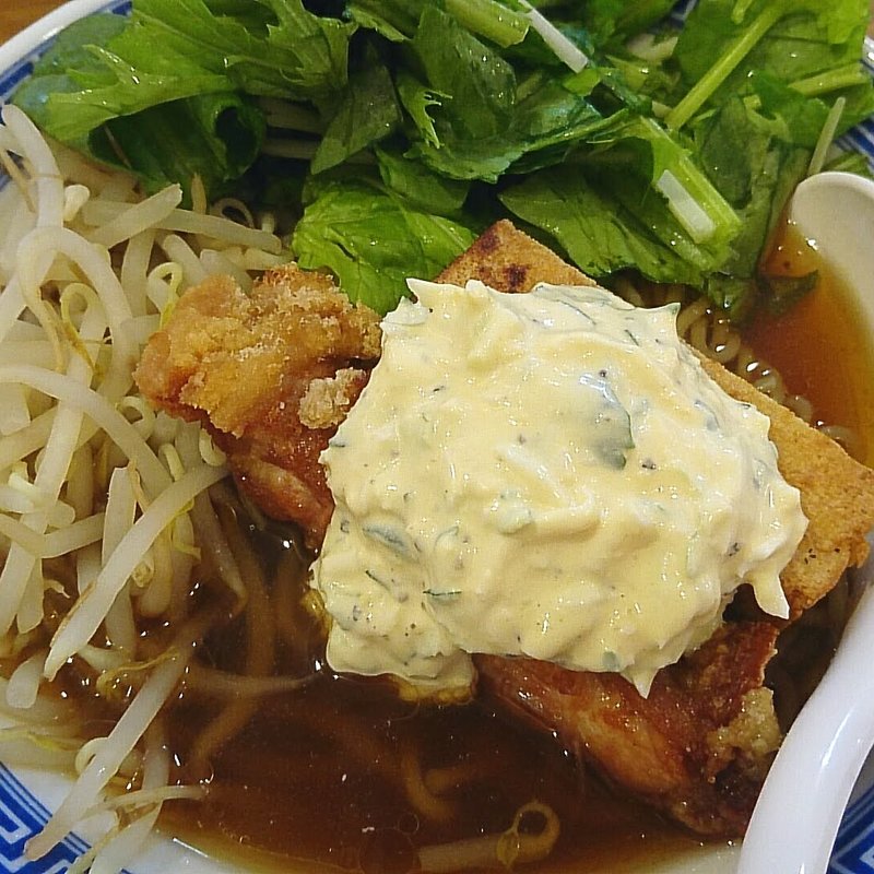 うまいから揚げラーメン　タルタルソース(かぐわし)