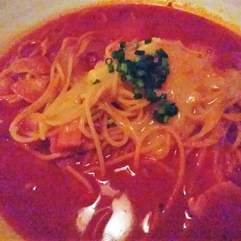 チーズ・ベーコンのトマトソーススパ(夢街道 東金井店 )