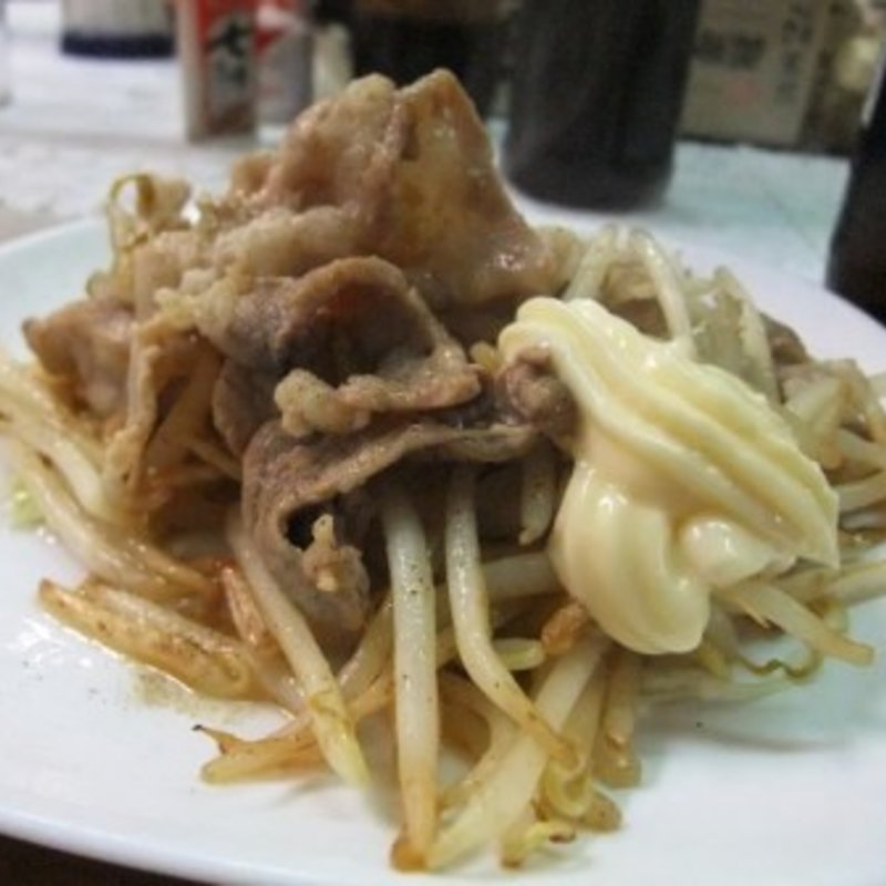 豚もやし炒め(足立酒店総本店)