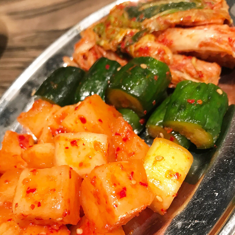 キムチ盛り合わせ(焼肉ジャンボ 本郷店)