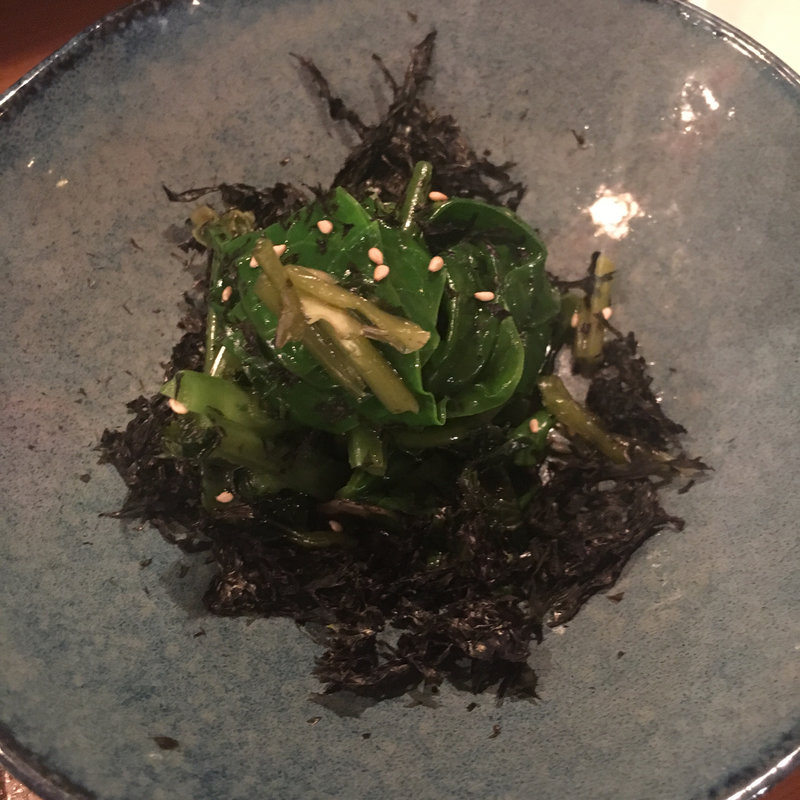 つるむらさきのおひたし(名西酒蔵)