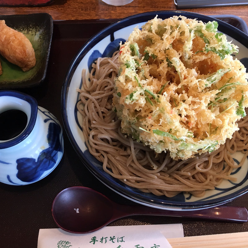 かにのかき揚げ蕎麦(手打そば 香雪庵 （てうちそば・こうせつあん）)