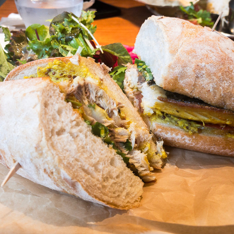 鯖サンド(鳩ノ森)