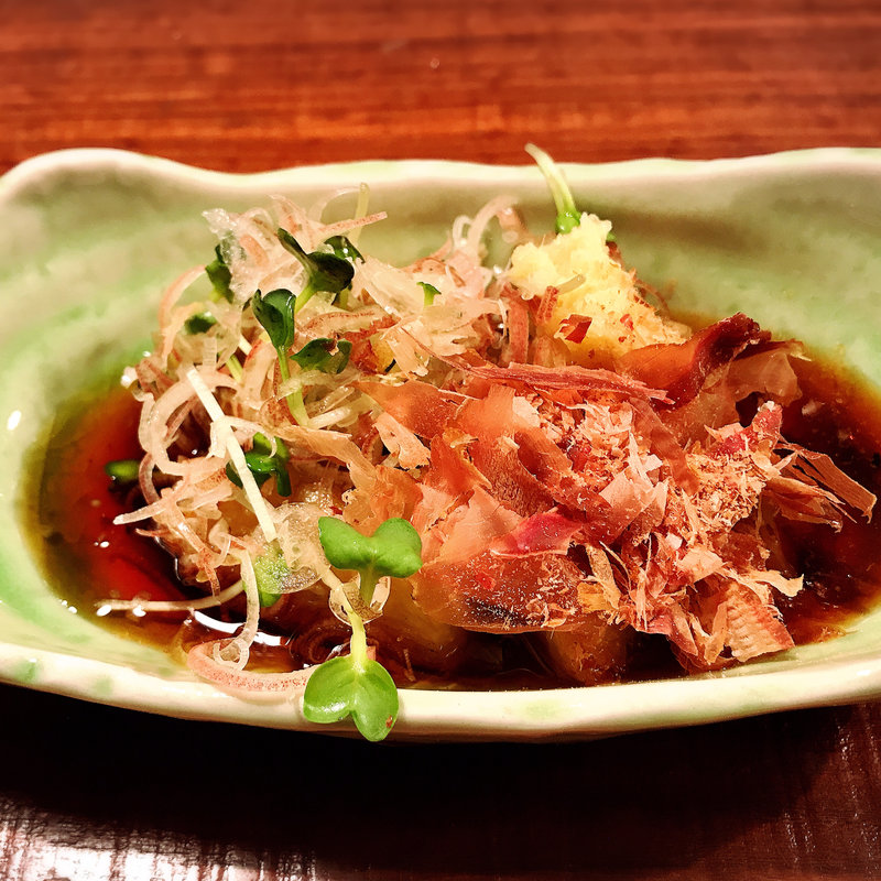 焼きナス(オサカナヤ 魚哲 中目黒店)