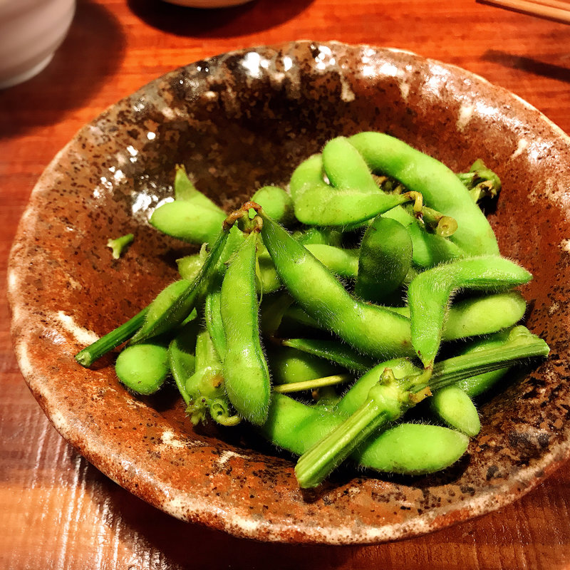えだ豆(オサカナヤ 魚哲 中目黒店)