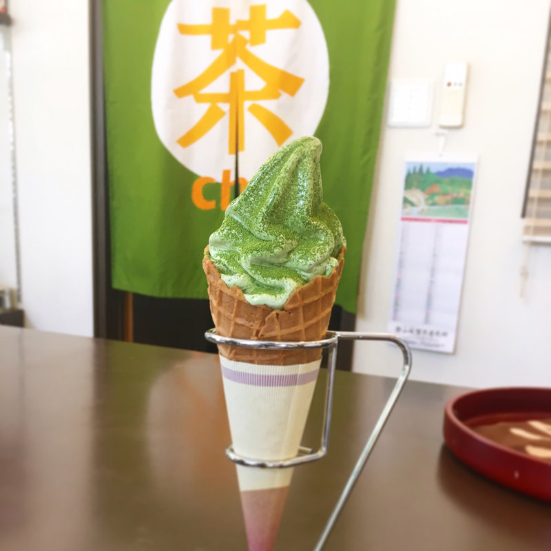 ソフトクリーム(高田通泉園 （山城製茶直売所）)
