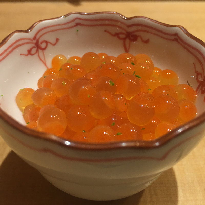 出汁漬けいくら小丼(すし家)