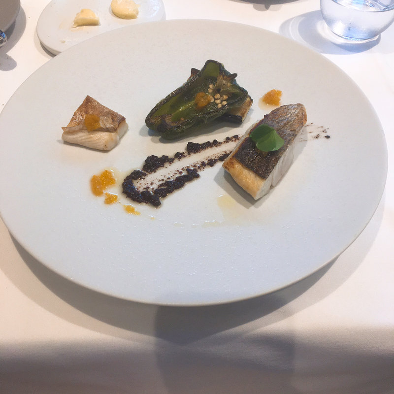 本日の鮮魚ナスとピーマンのソテー(ル・ジュー・ドゥ・ラシエット （Le jeu de l’assiette ラシェット）)