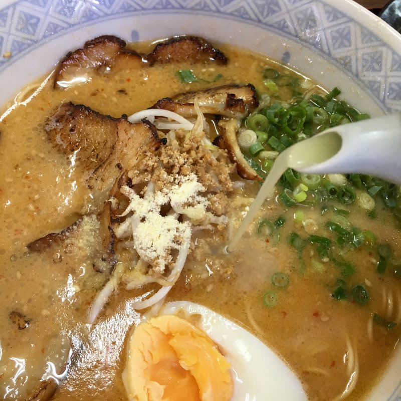 かぼすラーメン(ラーメン 一燈 藤崎家)