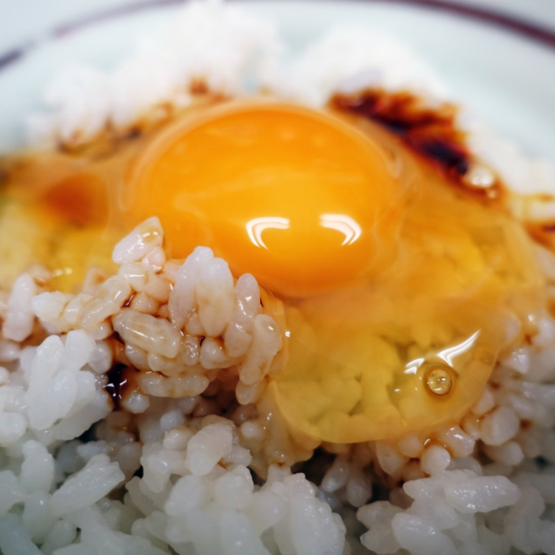 石本農場真卵の玉子かけご飯(手打ちうどん 紅屋)