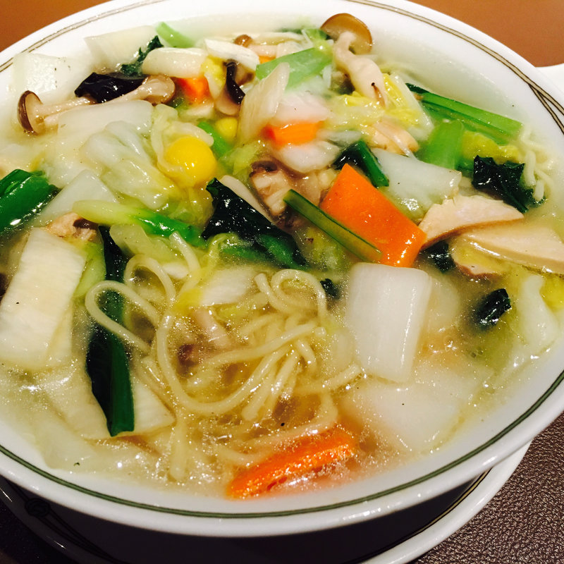 野菜あんかけつゆそば(中国飯店 六本木店)