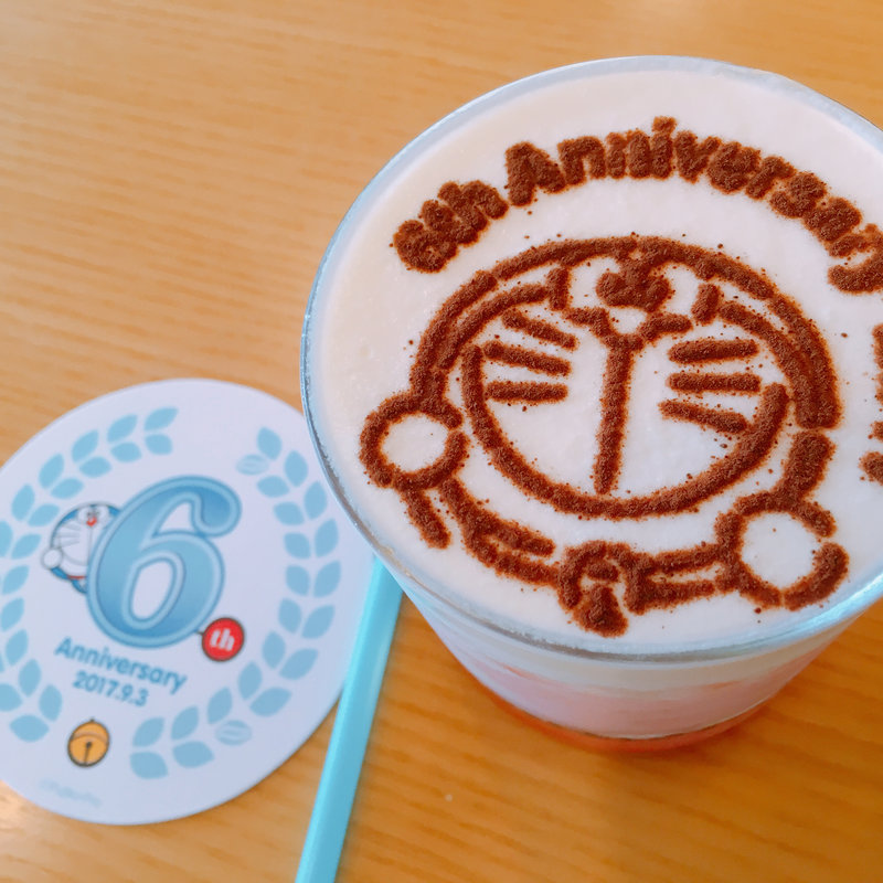 イチゴミルク(藤子・Ｆ・不二雄ミュージアムカフェ )