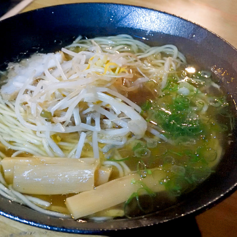 醤油ラーメン(屋台 ゆき)