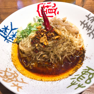 麻辣汁なし担々麺(極上担々麺 香家 目黒東口店)