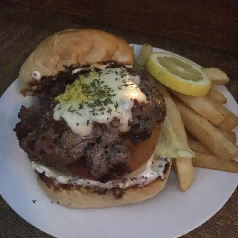 レモンチーズバーガー(tokyo omo style)