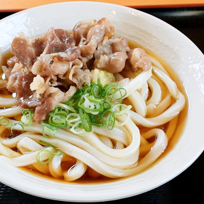 肉ぶっかけ冷(三枝うどん （ミキウドン）)