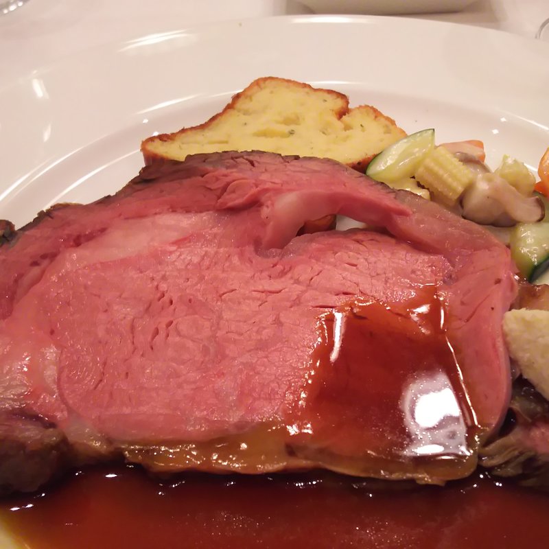 帝国ホテル伝統のローストビーフ(ラ ブラスリー)