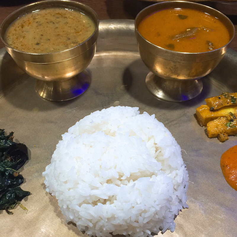 本日のタカリカレー+タカリダルスープ(タカリバンチャ )