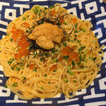 生うにとイクラのクリームパスタ(鎌倉パスタ 祇園新道店 （カマクラパスタ）)