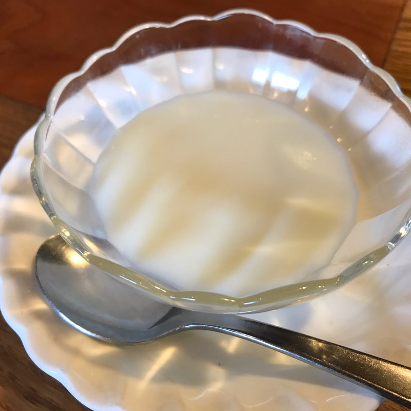 杏仁豆腐(めん家鉄)