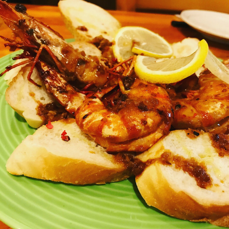 大海老のガーリックシュリンプ(GRILL KING （グリルキング）)