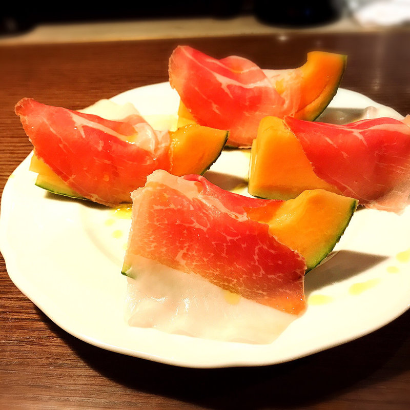 茨城産 メロンと生ハム(ｅｋａｏ)