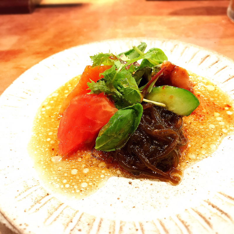 お通し(中華そば すずらん )