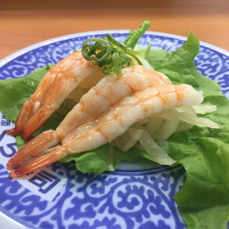 シャリ野菜えび(くら寿司 貝塚脇浜店)