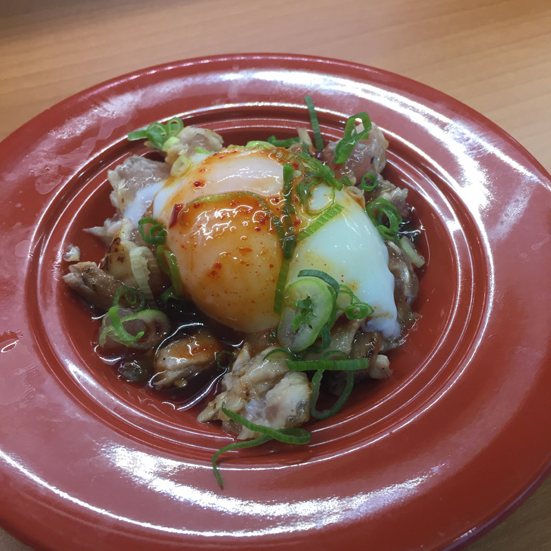 魚介ユッケ(くら寿司 貝塚脇浜店)