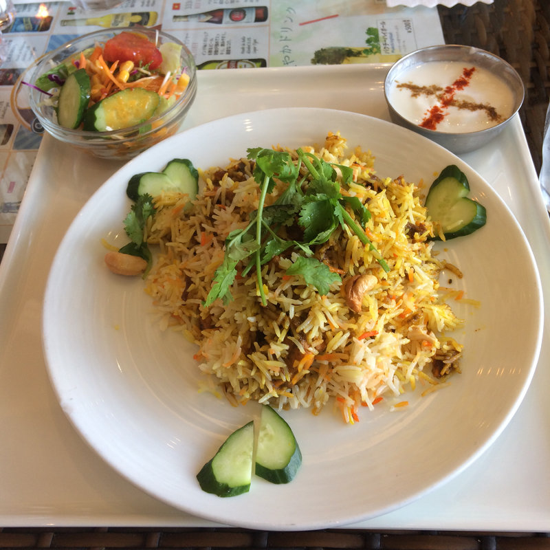 ビリヤニプレート(ディップパレス 飯田橋サクラテラス店)