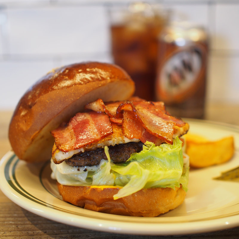 ベーコンエッグバーガー(The Burger Stand nutmeg)
