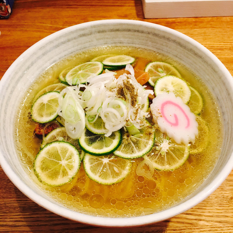 すだち冷やしラーメン(ちかみちらーめん )