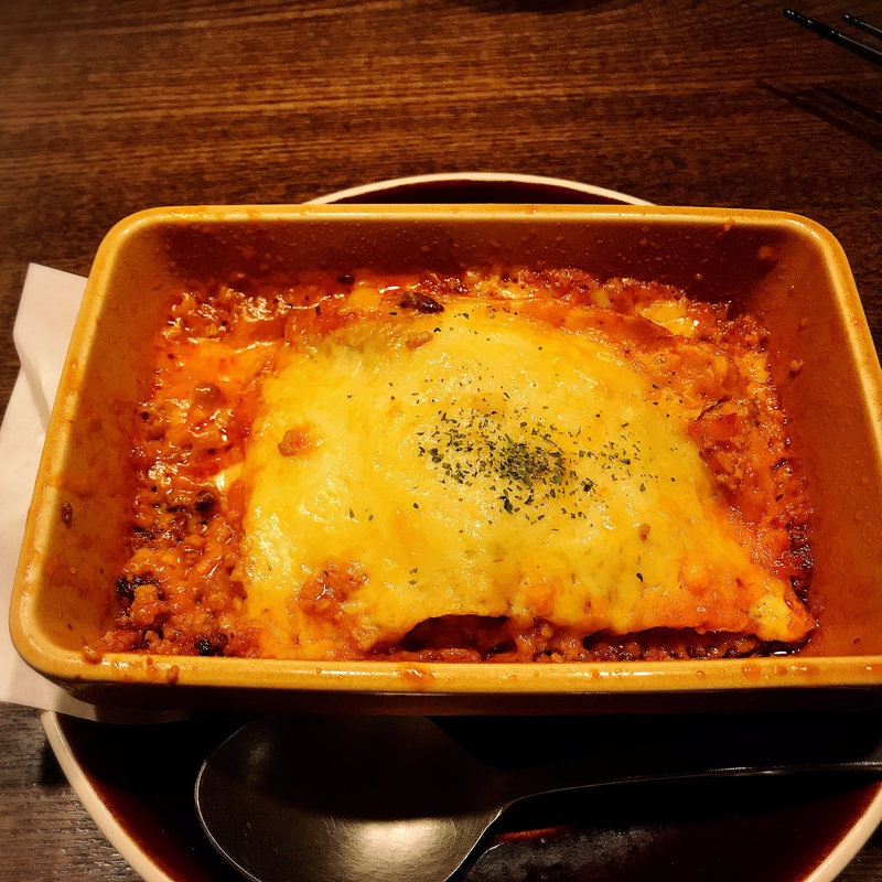 ミートソースのラザニア(かぶ金とん 渋谷桜丘店 )