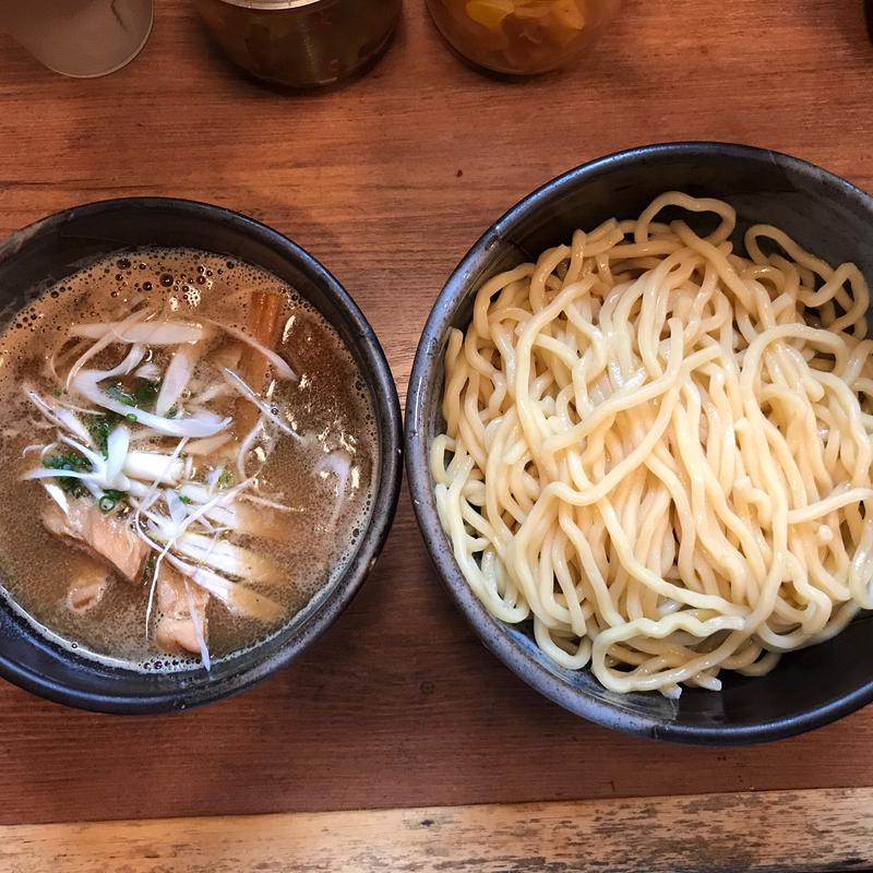 濃厚魚介つけそば(京都千丸しゃかりき )