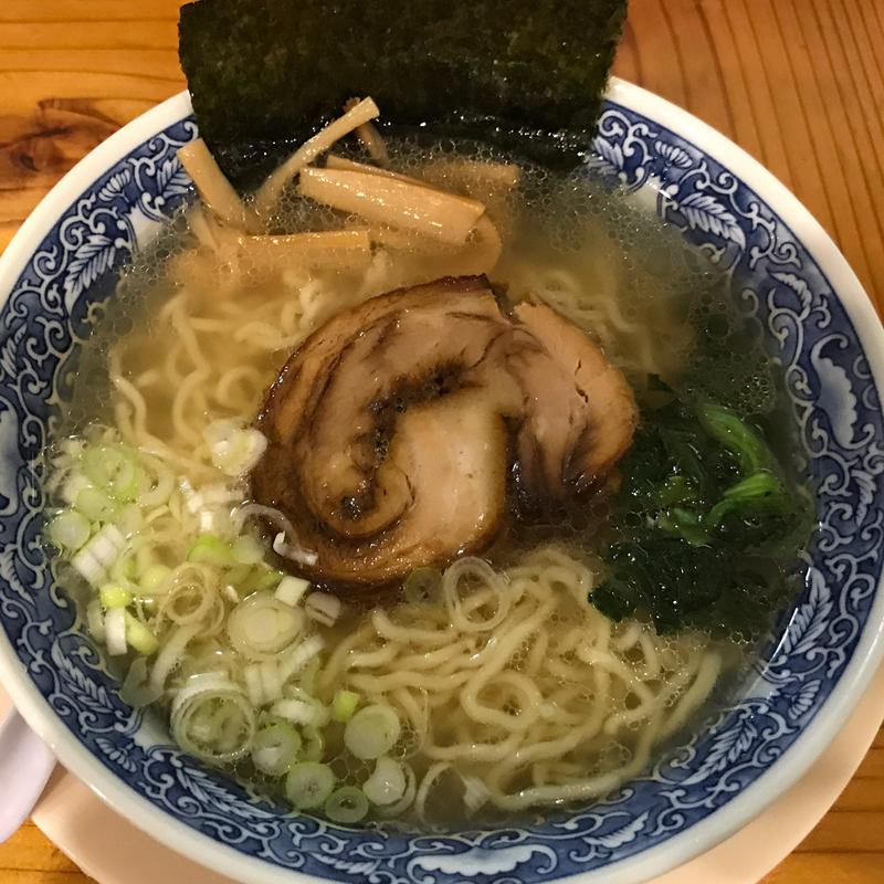 天然塩らーめん(新宿めんや風花 本店 （しんじゅくめんやふうか）)